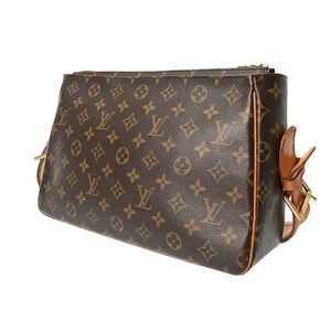 Louis Vuitton Brown Bag Cite Monogram Viva Canvas Shoulder